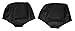 Rockville RTSVD961-BK 9 Black Touchscreen DVD/HDMI Headrest Monitors+Headphones