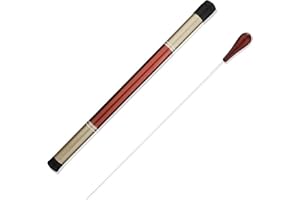 Music Baton Music Conductor Baton Orchestra Baton with Pear Shaped Rosewood Handle Choir Director Baton for Choral Symphony C