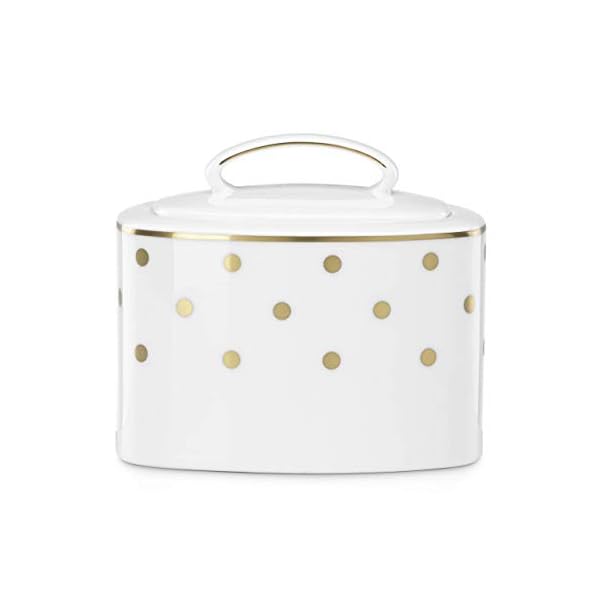kate spade New York Rd Gold Larabee Road Sugar Bowl The Home Kitchen