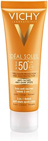 vichy ideal soleil 50 anti taches anti dark spots