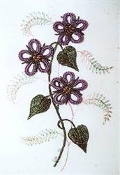 Mother's Day Remembrance - DK Designs Brazilian Embroidery pattern & fabric #3848