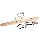 DIY Woodworking Kit in A - Native American Style Flute Carving Package with Instructions | Fully Tuned and Playable | Western Red Cedar