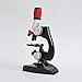 Aolvo Beginner Microscope Kit with Prepared Slides, Entry Level STEM Microscope with Accessory Kit, LED 100X, 400x, and 1200x Magnification Kids Science Toys, Educational Toy Birthday Present