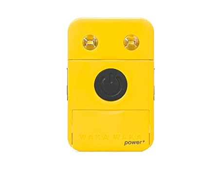 WakaWaka Power+ Solar-Powered Flashlight + Charger, Yellow