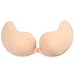 IXIMO Self Adhesive Bra, Strapless Bra Invisible Backless Sticky Bra Reusable Push up Bras for Women by Cup DD (E)