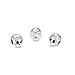 PANDORA Sparkling Skull 925 Sterling Silver Charm - 797866CZ