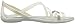 Crocs Women's Isabella Strappy Sandals, Oyster/Pearl White, 8