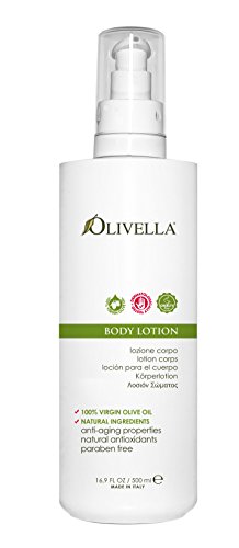 Olivella 100% Virgin Olive Oil Body Lotion, 16.9-Fluid Ounce