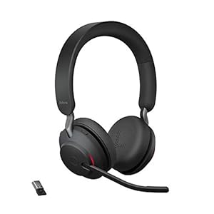 Jabra-Evolve2-65-Wireless-PC-Headset--Noise-Cancelling-UC-Certified-Stereo-Headphones-With-Long-Lasting-Battery--USB-A-Bluetooth-Adapter--Black Jabra Evolve2 65 Wireless PC Headset – Noise Cancelling UC Certified Stereo Headphones With Long-Lasting Battery – USB-A…