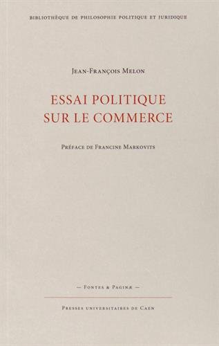 Essai politique sur le commerce