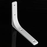 SAYAYO EJR200W-4P Shelf Bracket Corner 200x150mm White 4 Pieces view 6