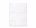Amazon Basics Wide Ruled Loose Leaf Filler Paper, 900 Count (6 Packs of 150 Sheets), 10.5 x 8 Inch, 6-Pack, White