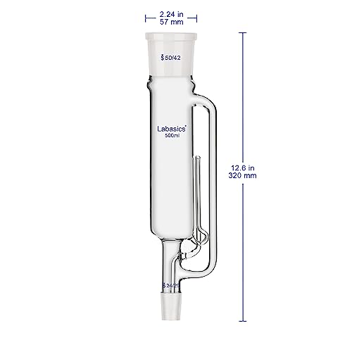 Labaiscs Soxhlet Type Extraction Apparatus (500ml), Borosilicate Glass