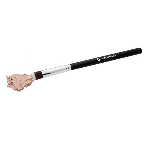 Concealer Makeup Brush Flat Top Synthetic Bristles Best for Acne, Under Eye Concealing and Blending for Maximum Coverage, Vegan