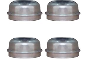 4Pcs Trailer Bearing Hub Cap Dust Cover Fit for Utility Fishing Boat Sailboat Trailer (2 Inch)