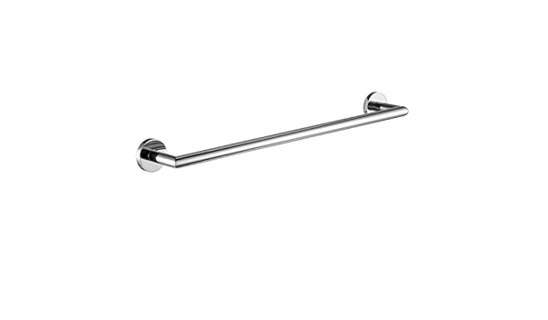 Manillons Torrent - Modelo 6501 | Toallero Barra de Acero Inoxidable Pulido Brillo 55 cm