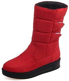 red fall boots