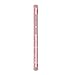 Speck Products Presidio Clear + Glitter Cell Phone Case for Samsung Galaxy S8 Plus - Rose Pink With Gold Glitter