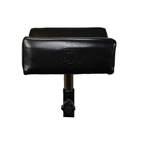 InkBed Portable Black Adjustable All Purpose Leg Rest Stand Tattoo Studio Equipment