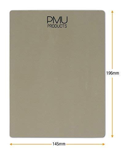 PMU Premium Blank Microblading Practice Skin Double-Sided | Professional Realistic Hairstroke Tattoo Latex | Special Eyebrow Designs For Cosmetic Tattooing (Blank - 10)