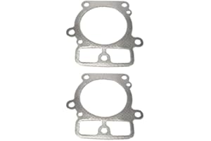 ZFZMZ Replacement Engine Cylinder Head Gasket M142274 Fits John Deere LA120 X130 X330 D130 E180 Z225 Lawn Garden Tractors (Set of 2)