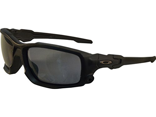 Oakley SI Shocktube Matte Black with Polarized Gray lens