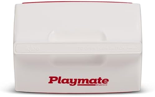 Playmate Mini Glacière 3,8L – Petite glacière Passive avec Couvercle pivotant, légère, Robuste et Portable, idéale pour Travail, Voiture, Pique‑Nique, Outdoor, Boissons et Snacks