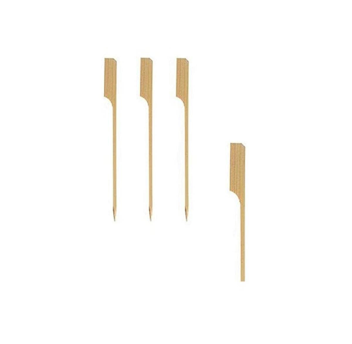 Papstar 16730 Fingerfood skewers, 12 cm, bamboo, "Golf" 250 piece