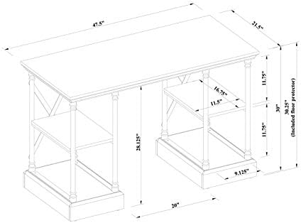 threshold conway writing desk