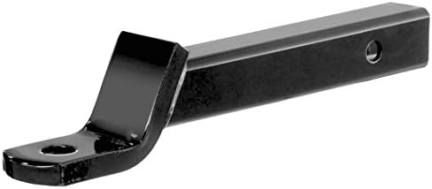 Prime Steel 18116 Black 2" Drop 3/4" Rise Ball Mount ( - 12-1/4-Inches Long - Black)