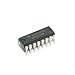 Major Brands 74HC595 ICS and Semiconductors, 8-Bit Shift Register with Output Latches and Eight 3-State Outputs, DIP 16, Cascadable (Pack of 10), Black