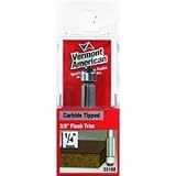 Vermont American 23160 3/8-by-9/16-Inch Flush Trim Router Bit, 1/4-Inch Shank