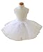 Sweetdress Kids Ball Gown Lace Edge Flower Girl Crinoline Petticoat Skirt Slips (One Size, White)