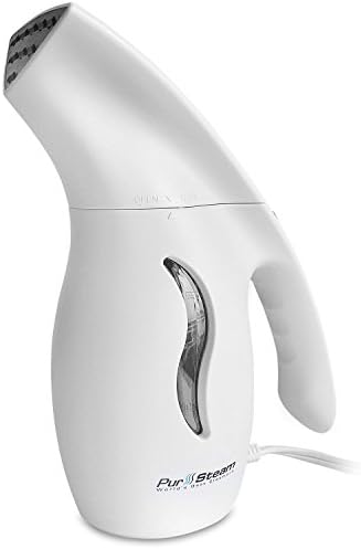 PurSteam Garment Steamer 180ml Portable Handheld Fabric Steamer Fast Heat-up Powerful Travel Garment Clothes Steamer with High Capacity for Home and Travel With Travel Pouch