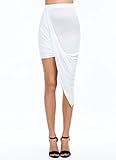 GOJANE Women's Drape Up Asymmetrical Skirt