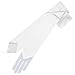 ZaZa Bridal Stretch Satin Fingerless Gloves Opera Length 16BL