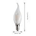 Dimmable E12 LED Candelabra Bulb 4 Watt Night Light Bulbs Soft White 400LM Vintage Chandelier Light Bulbs C35 LED Candle Bulbs Frosted Glass Flame Shape, 40watt Incandescent Equivalent, 10 Pack