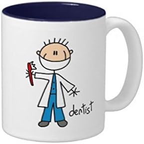 Polyo Fantastic Mug Dentist Stick Figure Mug