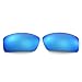 Walleva Ice Blue Coated Polarized Replacement Lenses for Oakley Gascan Sunglasses