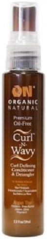 ON Curl N Wavy Argan Tree Curl Defining Conditioner &amp; Detangler, 2oz (Argan Tree)