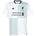 New Balance Liverpool FC 2017/18 Short Sleeve Away Jersey - Adult - White - Medium