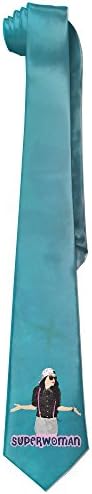 MDSHOP Men's Lilly Singh Superwoman Necktie Skinny Ties / New Novelty Necktie