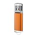 RAOYI 10 Pack 16GB USB Flash Drive USB 2.0 Memory Stick Bulk Thumb Drive Pen Drive Jump Drive-Orange