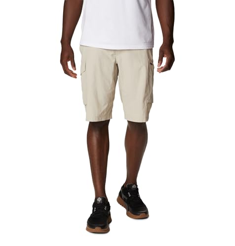 Columbia Men's Silver Ridge Cargo Short, Fossil, 54 x 12 Big