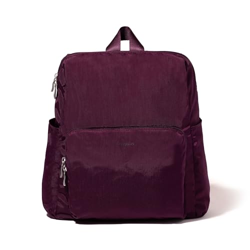 Baggallini Damen Tragbarer Rucksack, Mulberry, Einheitsgröße