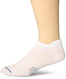 WrightSock Men's Ultra Thin Tab, White, X-Large