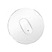 Huluwa Mouse Pad Aluminum Office Gaming Mouse Mat with Non-Slip Rubber Base, Silver