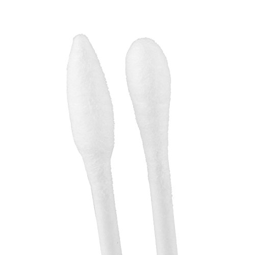 Beauty7 Double Ended Paper Stick Premium Cotton Swabs Buds Round & Pointed Shape Tip For Precision Applicators Clean Care Beauty Makeup Cosmetic Tool (200 Count)