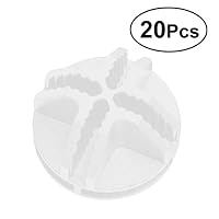20 Pcs Wire Cube ABS Connectors for Wire Cube Storage Shelves and Modular Organizer Closet Cabinet Box Clasp Buckle Clip