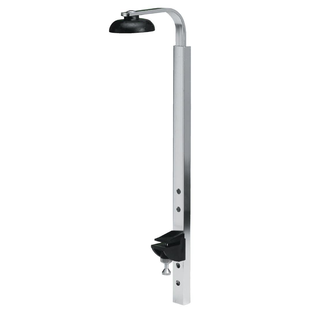 Olympia Optics Bracket Wall Mount - Medium, Black & Grey, Holds 700 ml to 1 Litre Bottles, Wall Mounted Single Spirit Bar Optics - For Use With 25, 35 & 50 ml Spirit Optics, K487